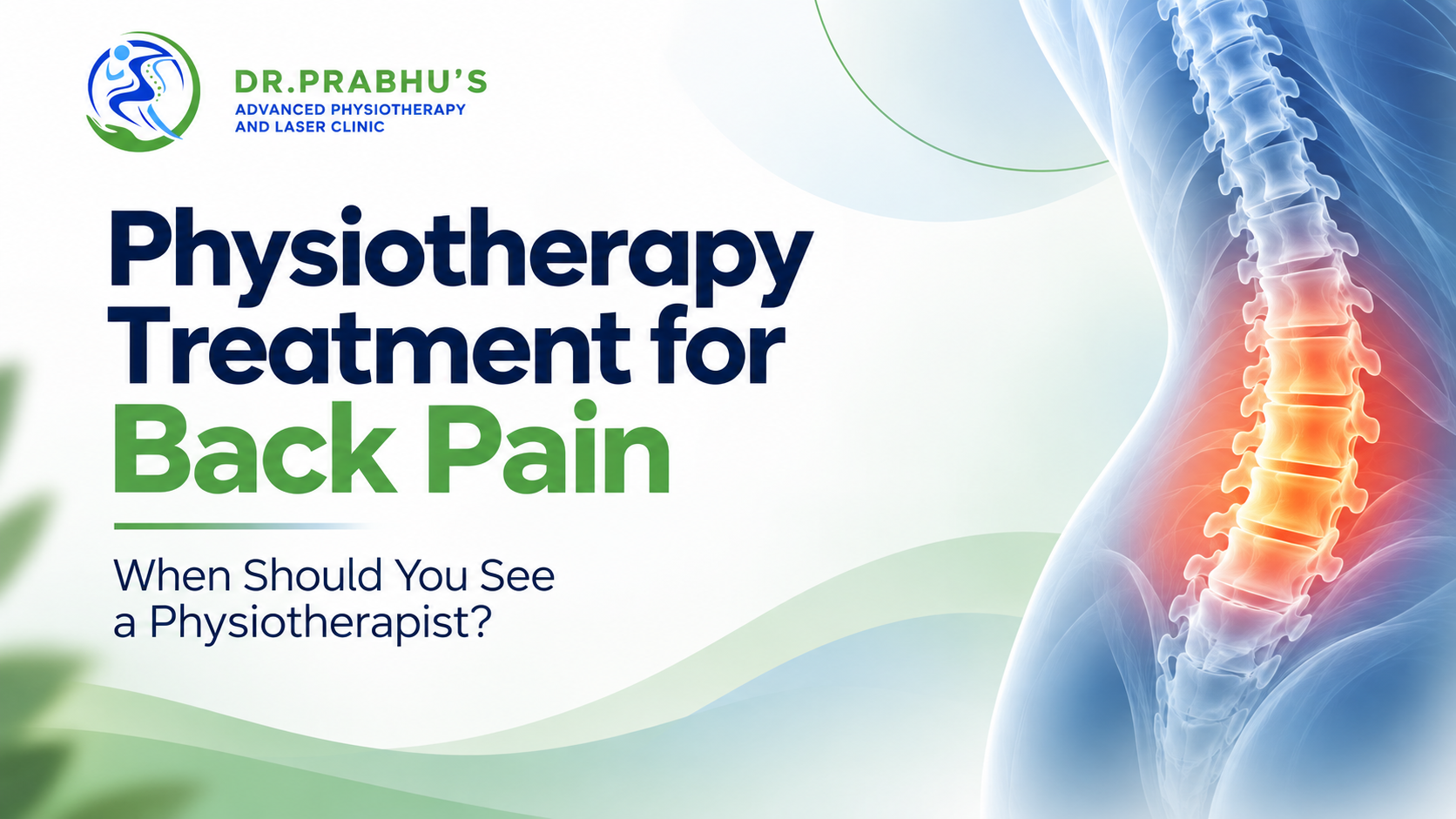 Physiotherapy Treatment for Back Pain